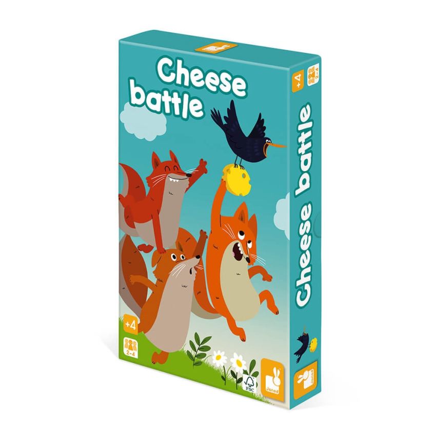 Cheese battle spel, Janod 