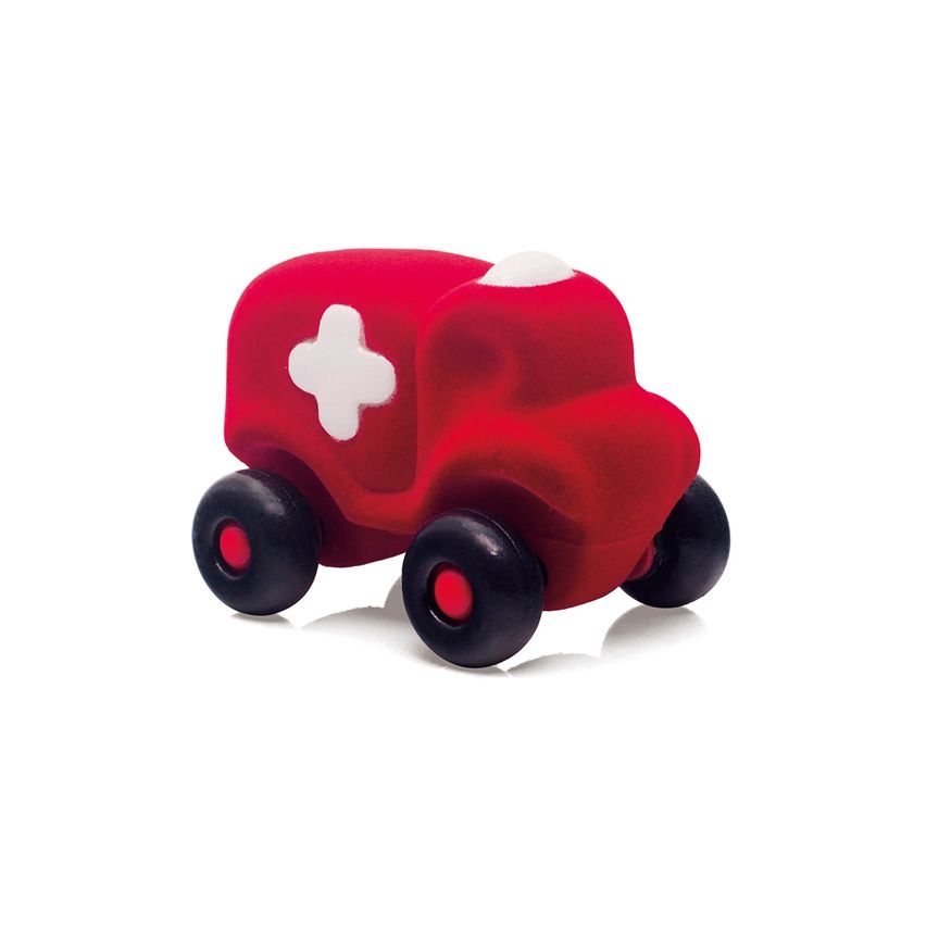 Kleine ziekenauto rood, Rubbabu