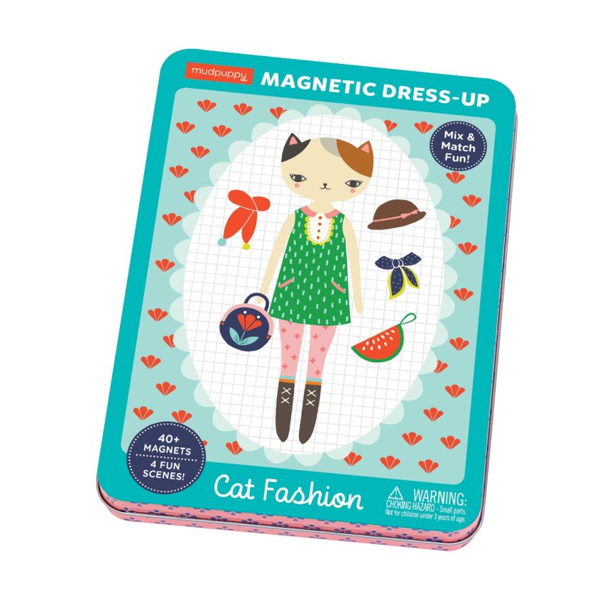 Cat Fashion magnetische verkleedpoppen, Mudpuppy