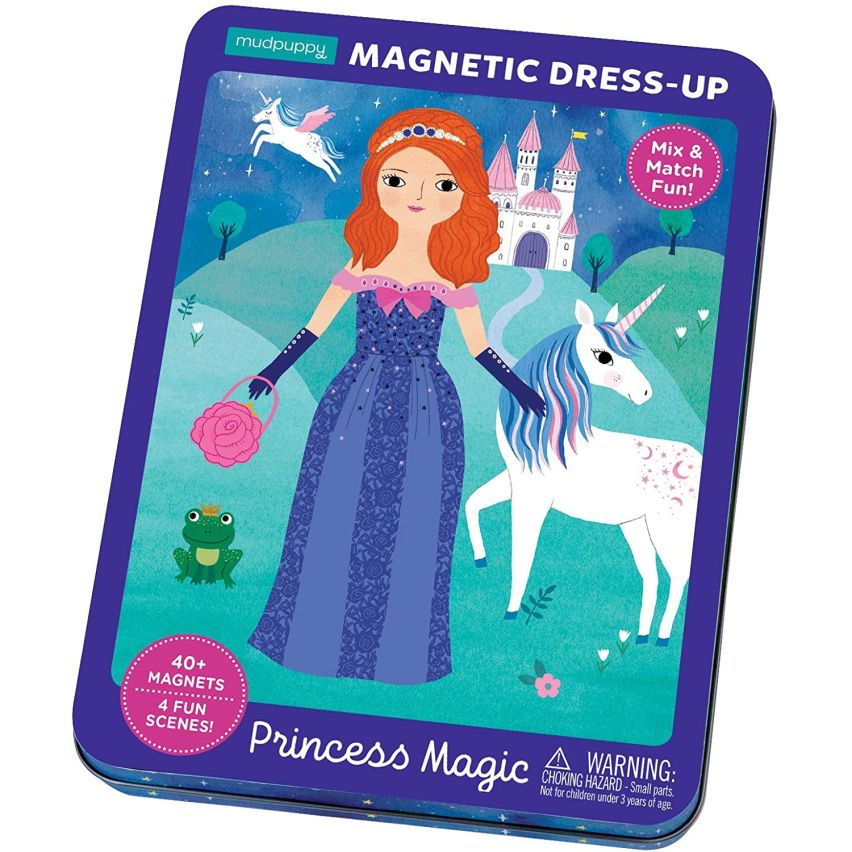 Princess Magic magnetische verkleedpoppen, Mudpuppy