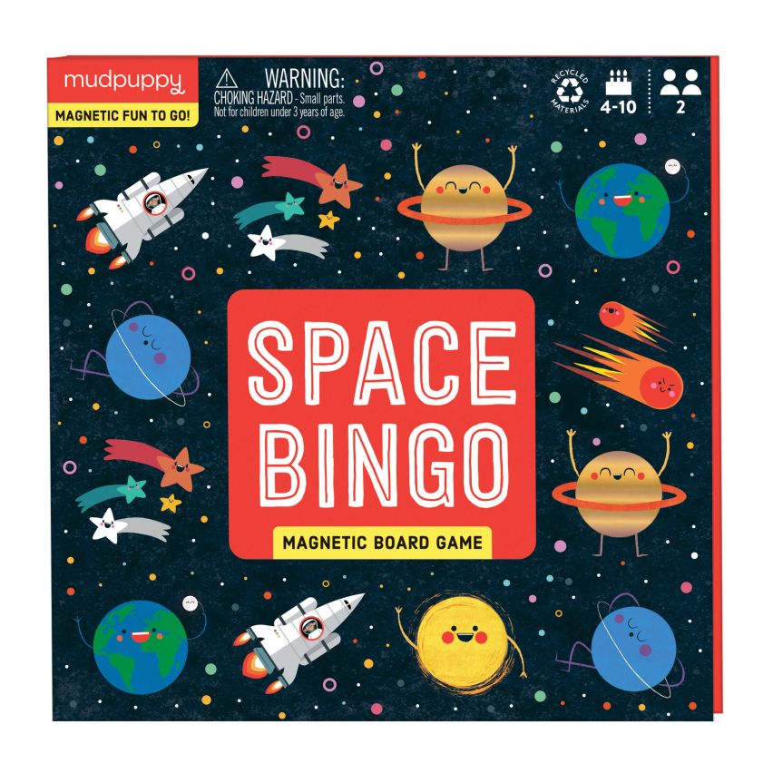  Space Bingo magnetisch bordspel, Mudpuppy