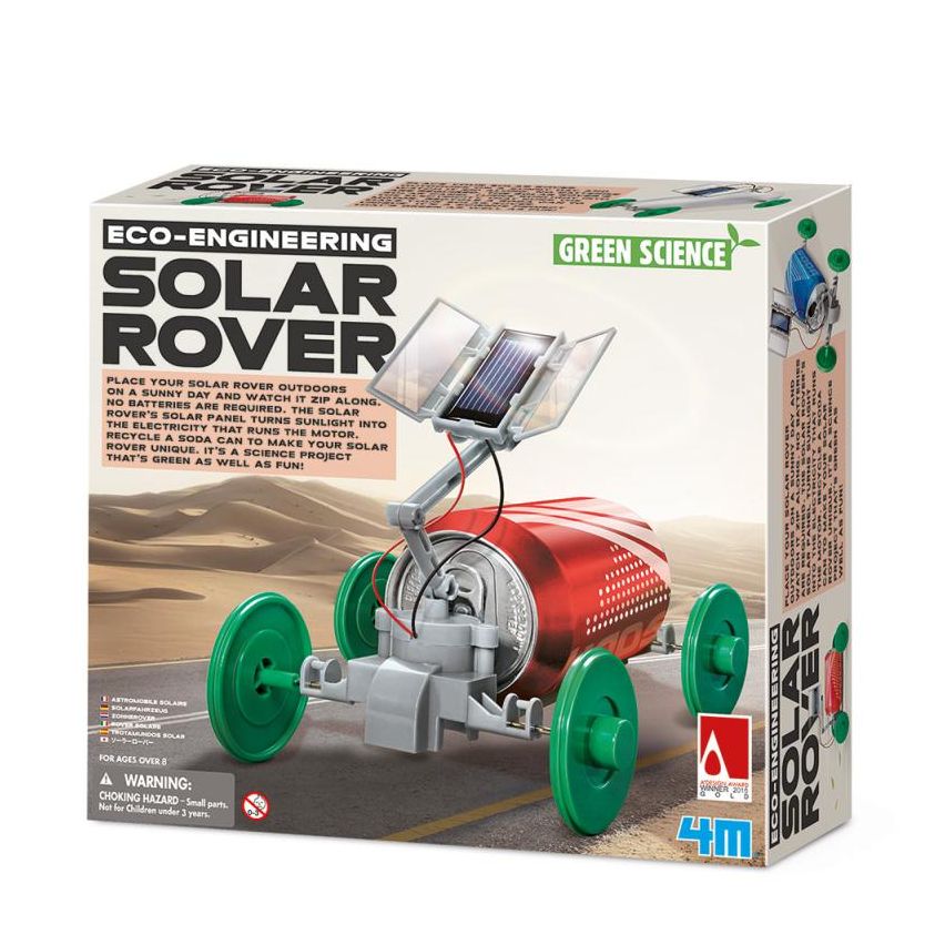 Solar Rover zonnewagen, 4M KidzLabs