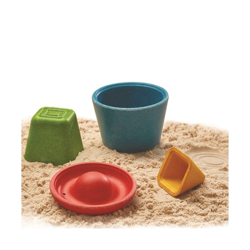 Zandvormen speelset, Plan Toys
